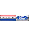 Plechová cedule Powered By Ford 45 cm x 10 cm