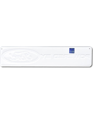 Tablica metalowa Powered By Ford 45 cm x 10 cm