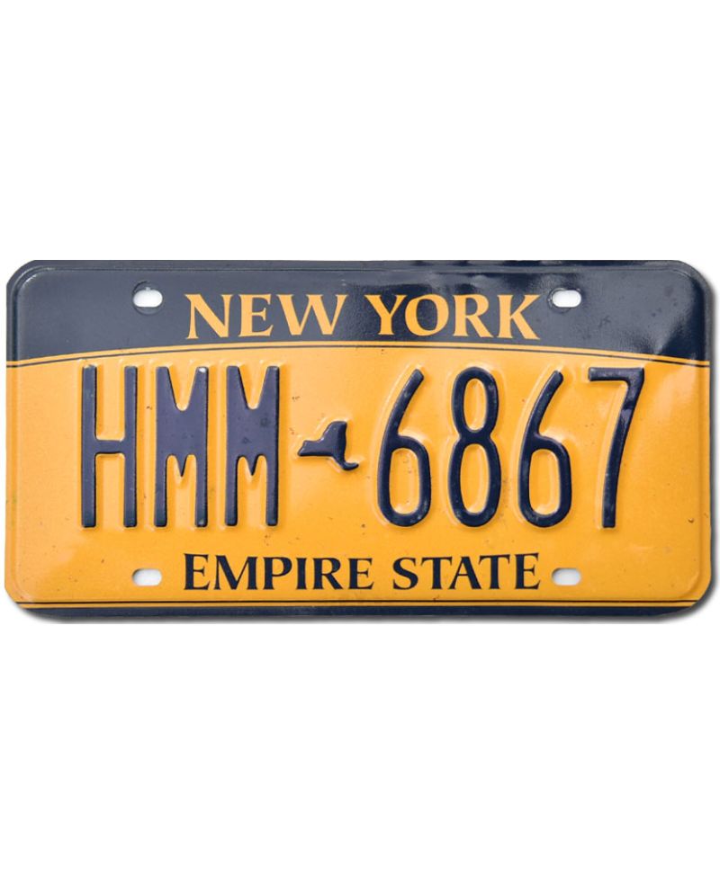 Americká SPZ New York Empire State HMM 6867