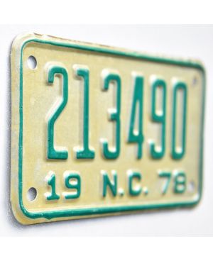Moto americká SPZ North Carolina 213490
