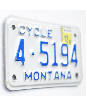 Motocyklowa Tablica Rejestracyjna USA Montana 4-5194