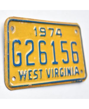 Moto americká SPZ West Virginia G26156