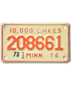 Motocyklowa Tablica Rejestracyjna USA Minnesota 208661