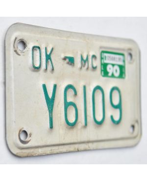 Moto americká SPZ Oklahoma Y6109