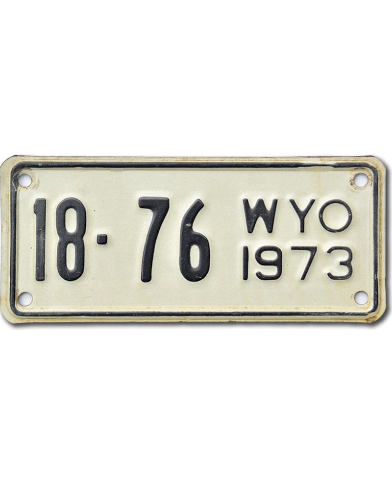 Moto americká SPZ Wyoming 18-76