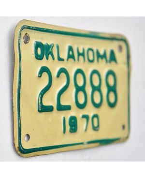Moto americká SPZ Oklahoma 22888
