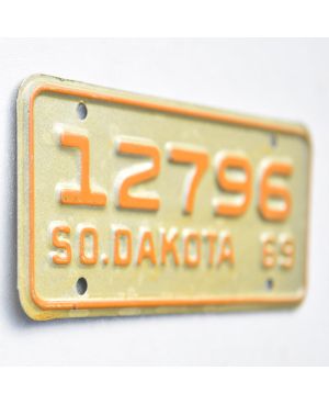 Motocyklowa Tablica Rejestracyjna USA South Dakota 12796