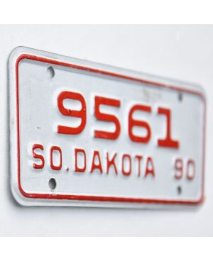 Moto americká SPZ South Dakota 9561