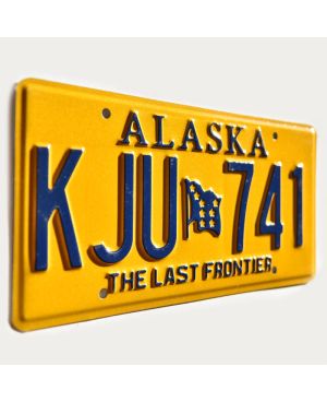 Americká SPZ Alaska Last Frontier KJU 741