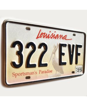 Americká SPZ Louisiana Paradise 322 EVF