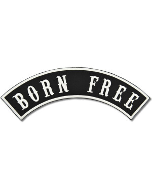 Naszywka Born Free Rocker - XXL na plecy