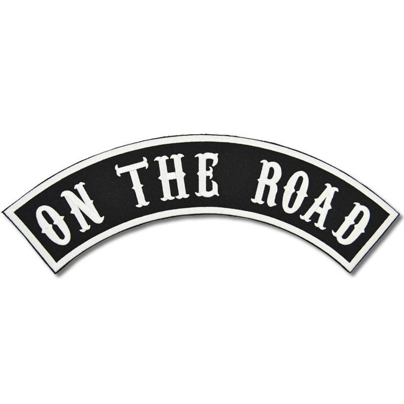 Naszywka On The Road Rocker - XXL na plecy