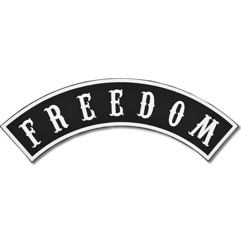 Naszywka Freedom Rocker - XXL na plecy