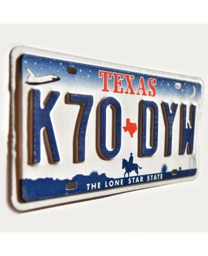 Americká SPZ Texas Horse K70 DYW