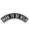Naszywka Born to be Wild Rocker - XXL na plecy