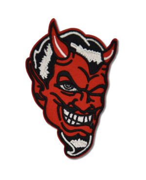 Naszywka Smiling Devil 8 cm x 5 cm