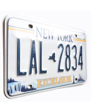 Tablica rejestracyjna USA New York Excelsior LAL 2834