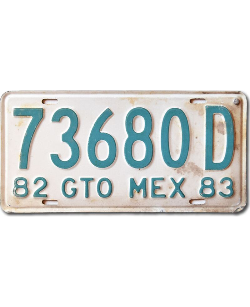 Mexická SPZ Guanajuato 73680D