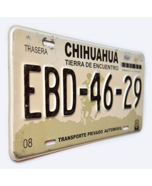 Mexická SPZ Chihuahua EBD-46-29