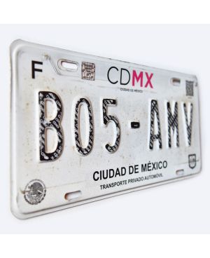 Mexická SPZ Ciudad De México B05-AMV