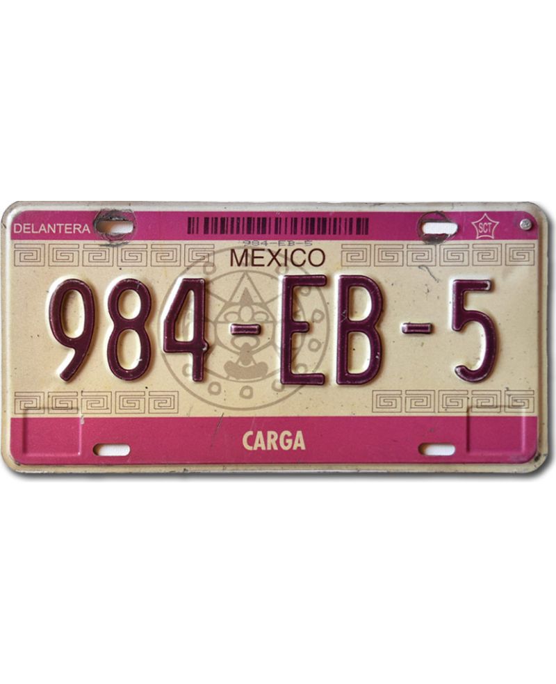 Mexická SPZ Interstate Truck 984-EB-5