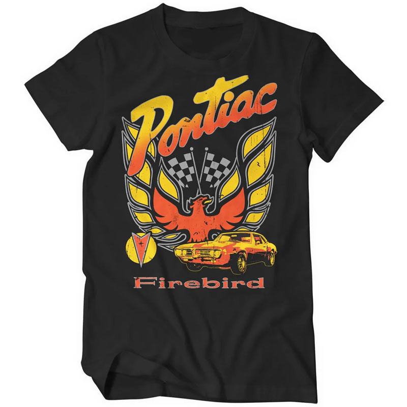 Koszulka męska Pontiac Firebird Flames