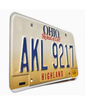 Tablica rejestracyjna USA Ohio The Heart Of It All