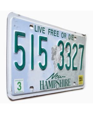 Tablica rejestracyjna USA New Hampshire Old Man of the Mountain