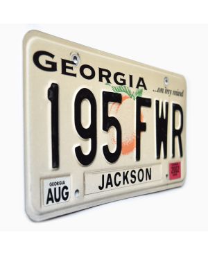 Tablica rejestracyjna USA Georgia Peach