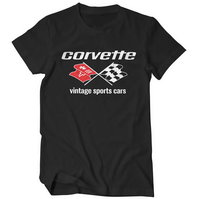 Koszulka męska Corvette Vintage Sports Cars