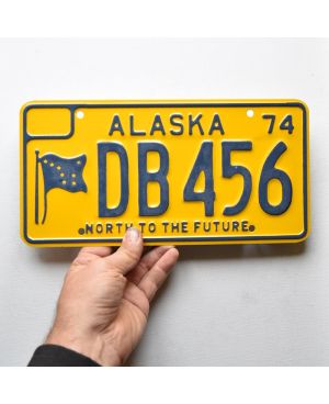 Americká SPZ Alaska 1974 North to The Future DB456