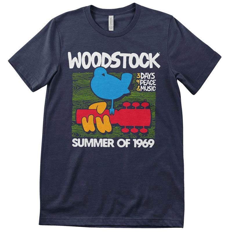 Koszulka męska Woodstock 3 Days Peace and Music