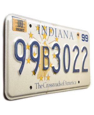 Tablica rejestracyjna USA Indiana The Crossroads