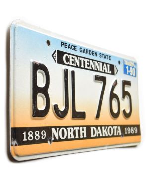 Americká SPZ North Dakota Centennial