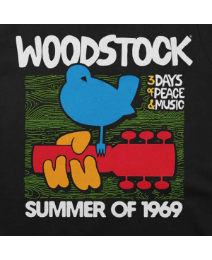 Koszulka damska Woodstock 3 Days Peace and Music 1969