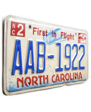 Tablica rejestracyjna USA North Carolina First in Flight