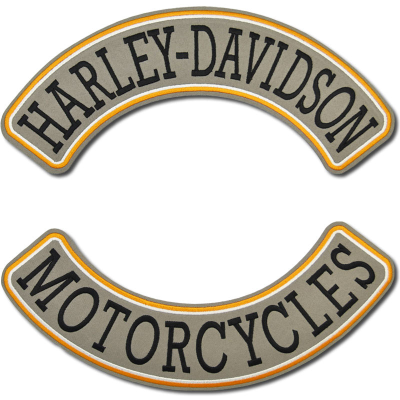 Naszywka duża Harley Davidson Motorcycle Rockers XXL na plecy