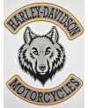 Naszywka duża Harley Davidson Motorcycle Rockers XXL na plecy