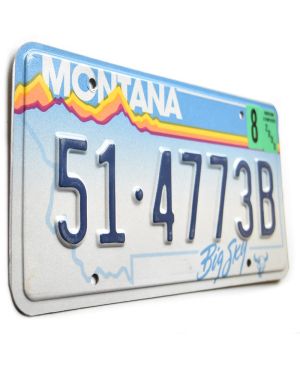 Tablica rejestracyjna USA Montana Big Sky