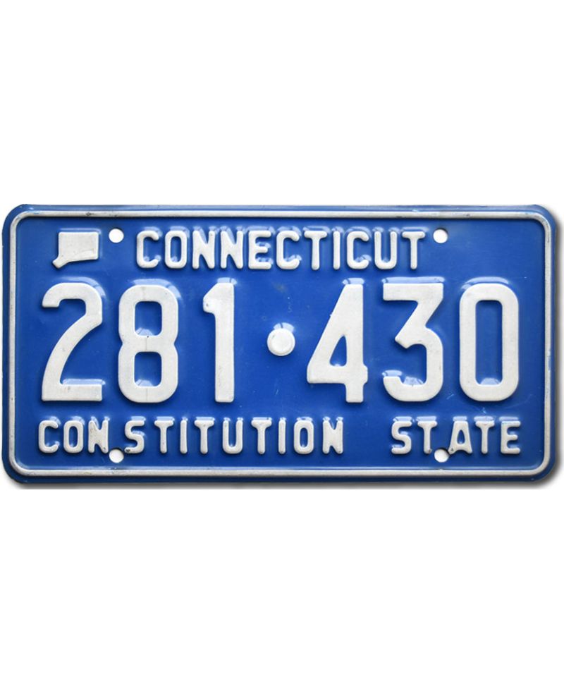 Americká SPZ Connecticut Constitution State 281-430