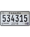 Tablica rejestracyjna Panama 2018 Grey 534315