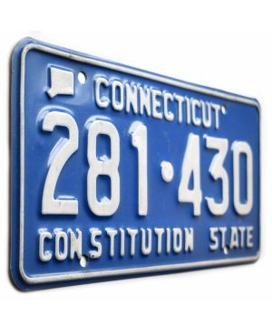 Americká SPZ Connecticut Constitution State 281-430