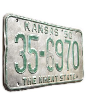 Americká SPZ Kansas 1950 The Wheat State 35-6970
