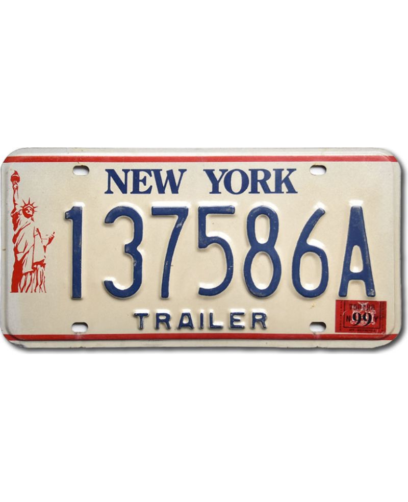 Americká SPZ New York Liberty 137586A Trailer