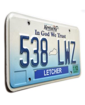 Tablica rejestracyjna USA Kentucky In God We Trust 538 LWZ
