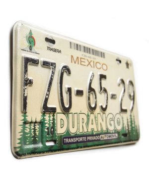Mexická SPZ Durango Forest FZG-65-29