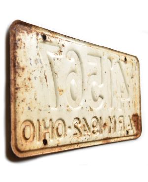 Tablica rejestracyjna USA Ohio 1942 Farm 41567