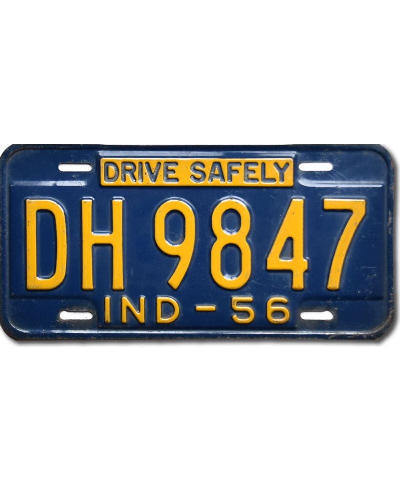 Americká SPZ Indiana 1956 Drive Safely DH9847