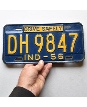 Americká SPZ Indiana 1956 Drive Safely DH9847