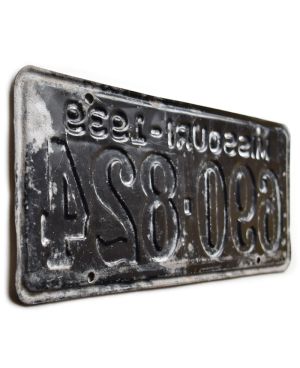 Americká SPZ Missouri 1939 Black 690-824